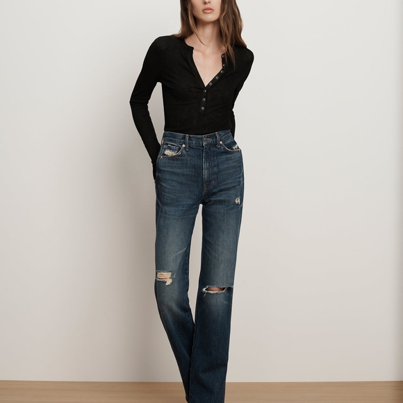 Classic Blue Women's Jeans - Picture 6 of 6